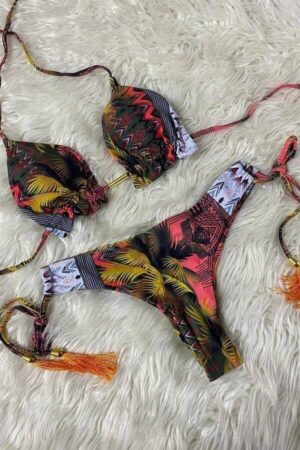 Aztec Print Bikini