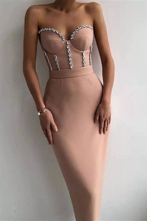 Caprice Bandage Elbise