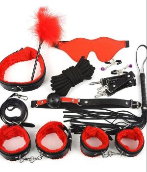 Deri Fantezi Set