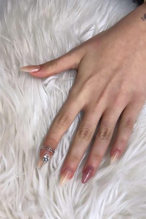 Diamond Nail Ring