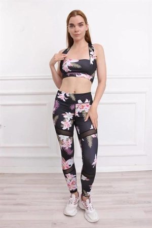 Floral Lucetta Yoga Set