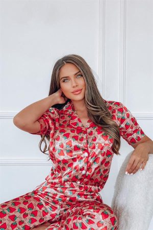 GG Strawberry Pijama Set