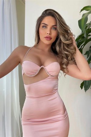 Minty Lola Luxury Elbise