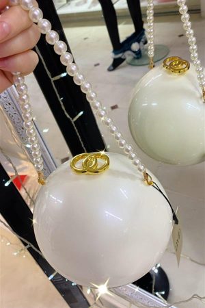 Pearl Shaped Top Çanta