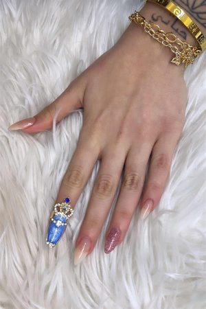 Queen Sky Nail Ring