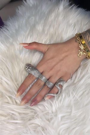 Snake Diamond Ring