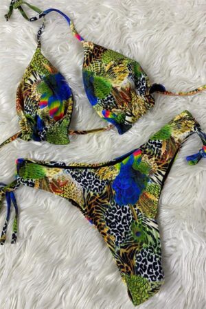 Trophical Print Bikini