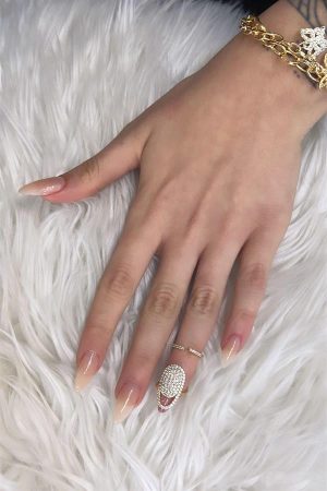 Water Rull Nail Ring